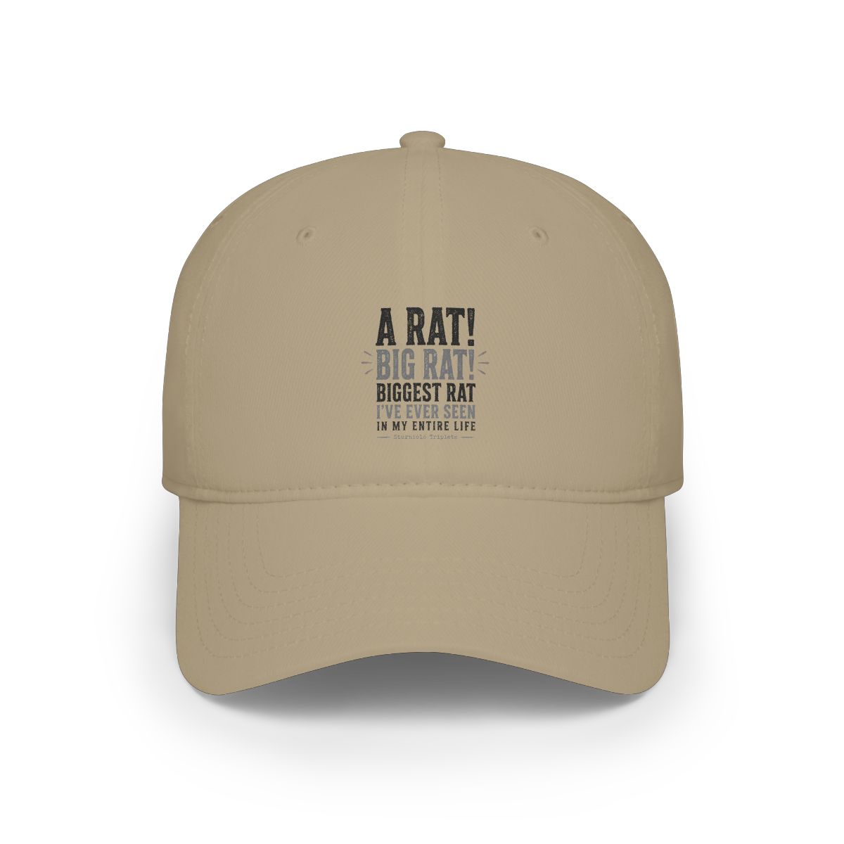 Sturniolo Triplets "A RAT! BIG RAT! BIGGEST RAT I" Hat - alternate angle 4, merchandise