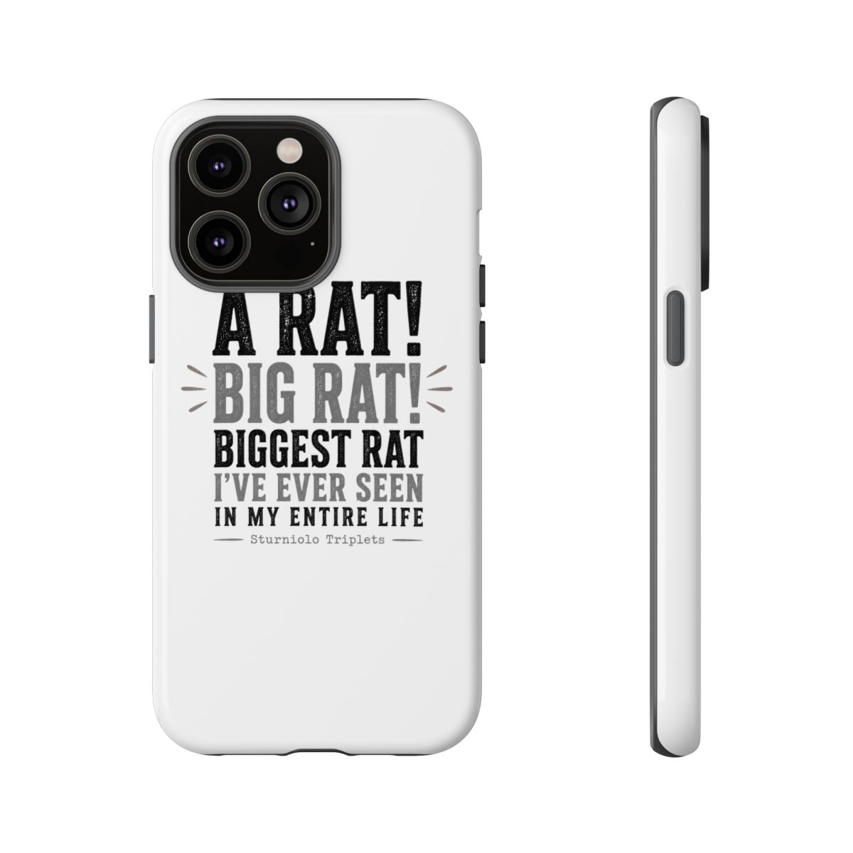 Sturniolo Triplets "A RAT! BIG RAT! BIGGEST RAT I" Phone Case - alternate angle 1, merchandise