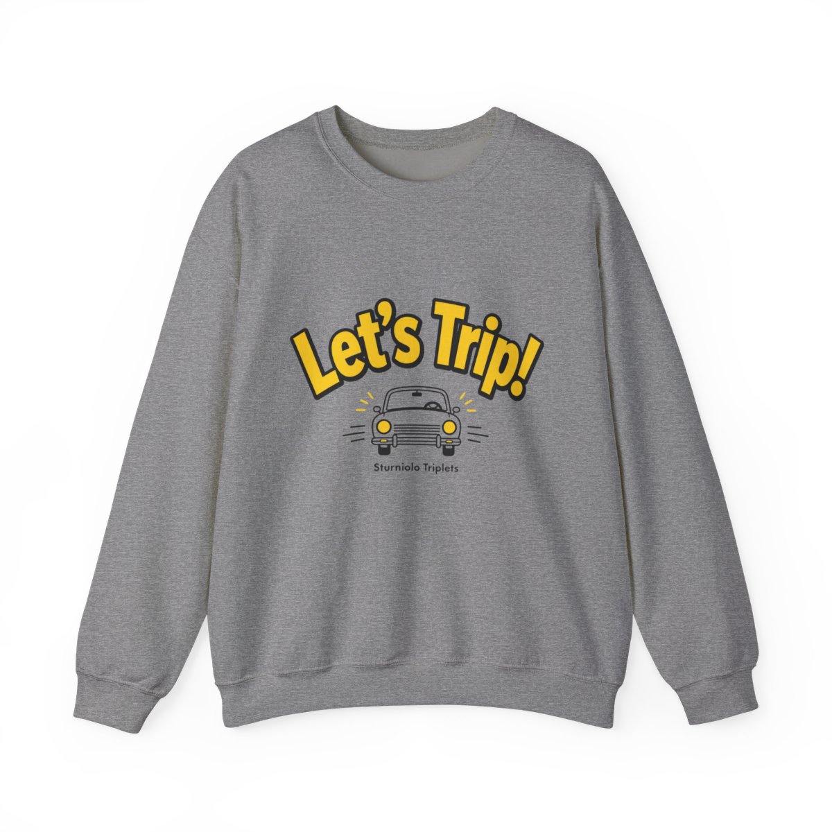 Sturniolo Triplets "Let’s Trip!" Crewneck - Official sweatshirts merchandise