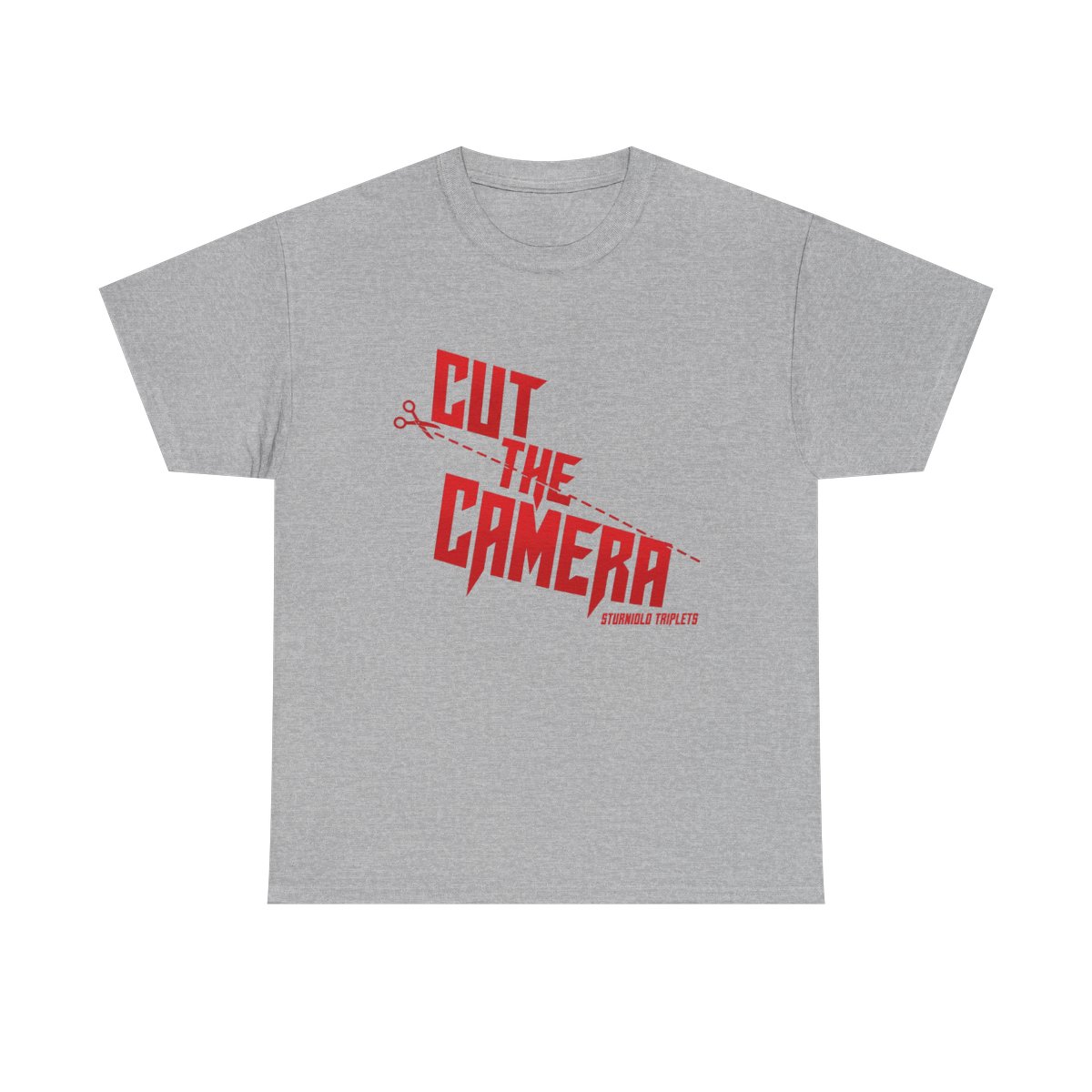 Sturniolo Triplets "Cut the Camera" Unisex Tee - alternate angle 2, merchandise