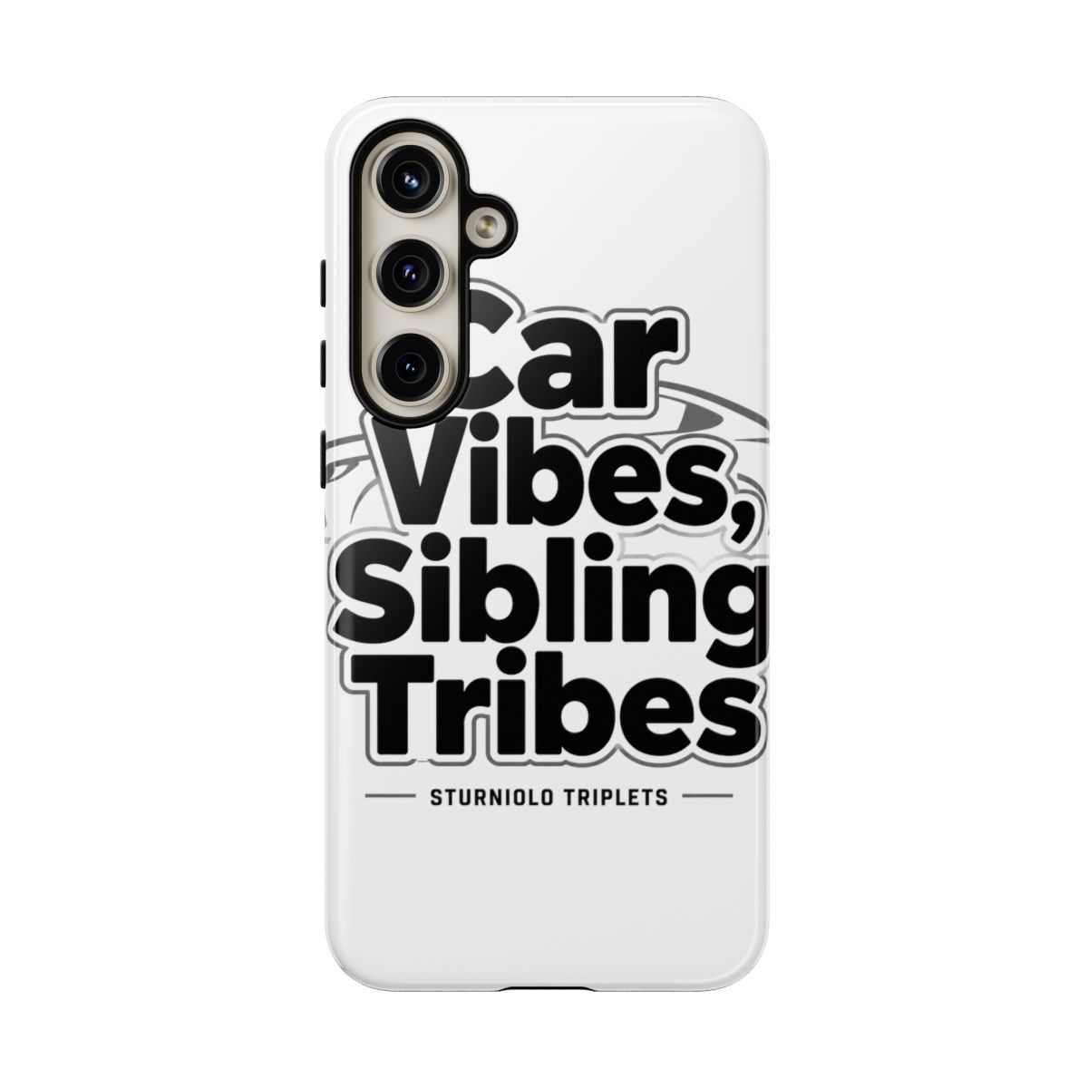 Sturniolo Triplets "Car Vibes, Sibling Tribes" Phone Case - alternate angle 1, merchandise