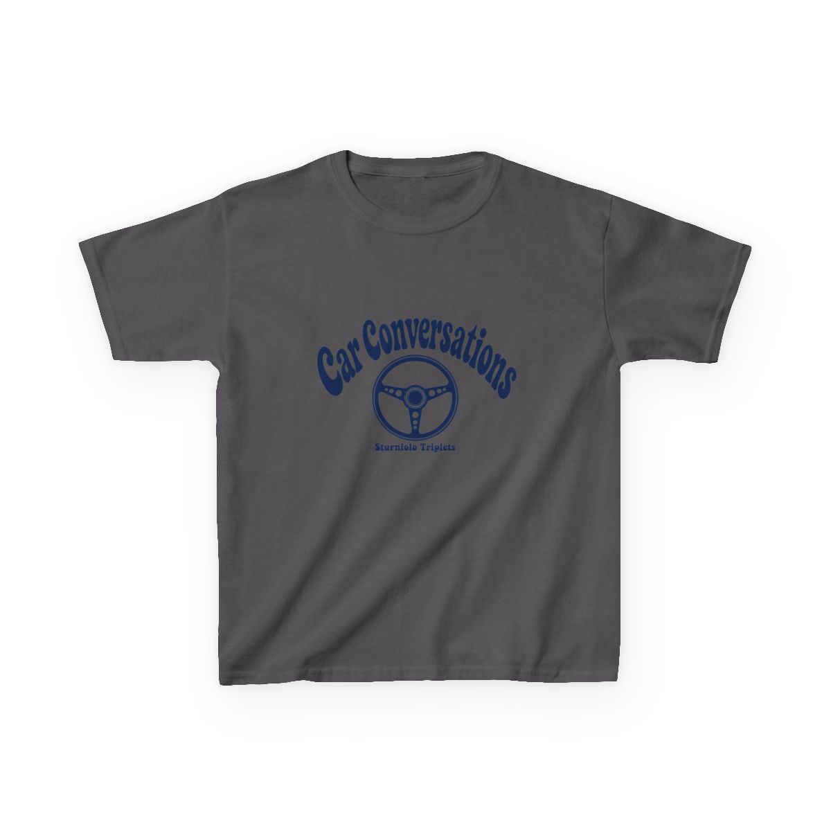 Sturniolo Triplets "Car Conversations" Unisex Kids Tee - alternate angle 3, merchandise